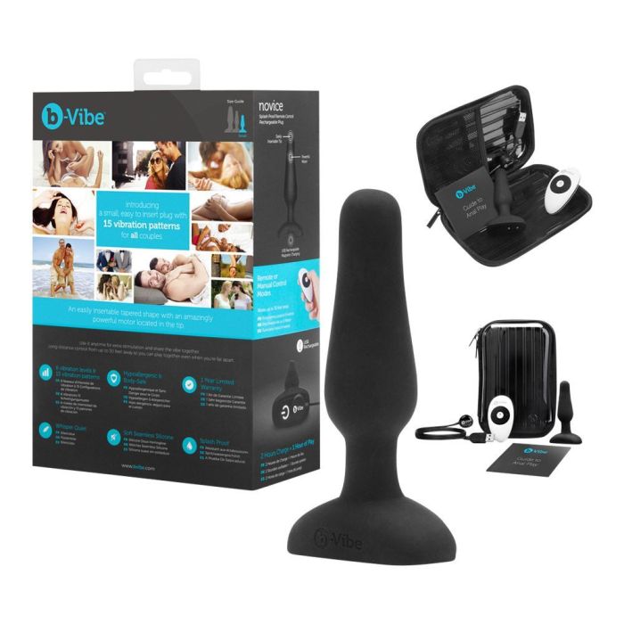 B-Vibe Novice – Fjernbetjent buttplug