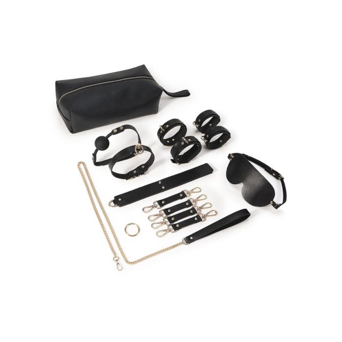 BDSM Sæt med 9-Dele + Opbevaringstaske