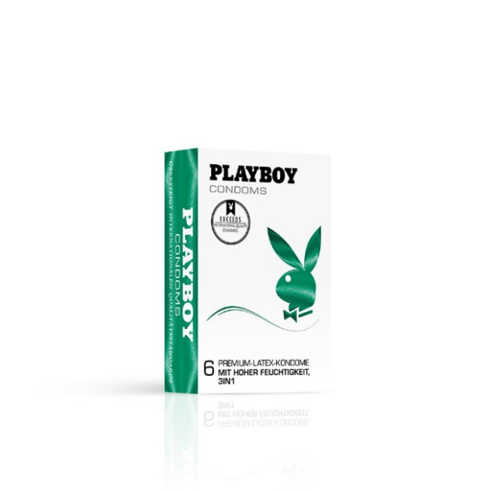 Playboy 3i1 Kondomer - 6 stk. 