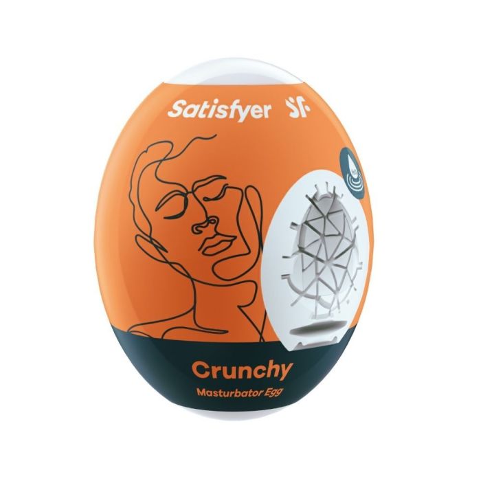 sexshop Satisfyer Crunchy – Masturbator Egg sexlegetøj mænd