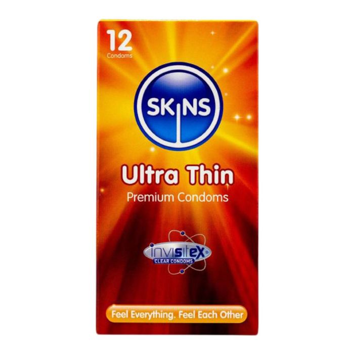 sexshop Skins Ultra Tynde Kondomer – 12 stk. sexlegetøj