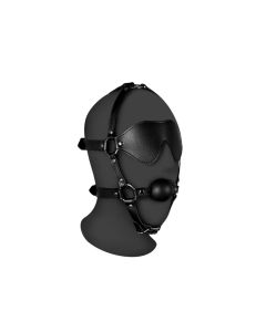 Ouch! Blindfold-hovedsele med Gag