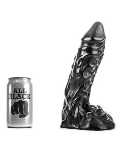 All Black 27 Flæsket Dildo