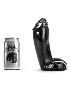 All Black 46 – Tyk Og Realistisk Dildo