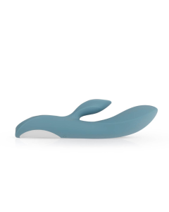 Violet Rabbit Vibrator dobbelt vibrator i lilla silikone
